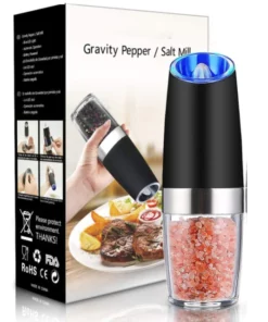 Automatic Electric Gravity Induction Salt And Pepper Grinder