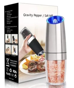 Automatic Electric Gravity Induction Salt And Pepper Grinder