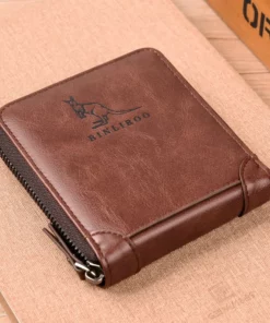 Binliroo Anti Theft Kangaroo Leather Wallet