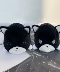 Super Cute Reversible Cartoon Cat Plushie