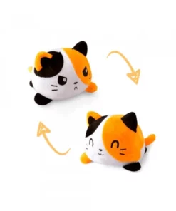 Super Cute Reversible Cartoon Cat Plushie