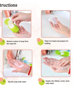 20pcs Portable Soap Paper