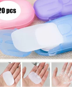 20pcs Portable Soap Paper