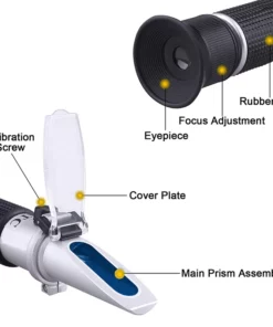 Reftub 4 in 1 ATC Refractometer Antifreeze Coolant Tester