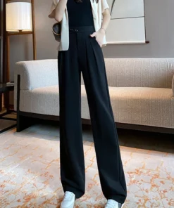 Women's High Waist Wide Leg Pants