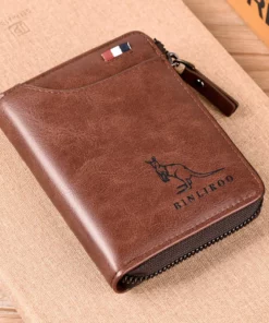 Anti Theft Kangaroo Leather Wallet