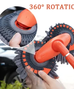 Retractable Double Layer Car Wash Brush