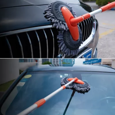 Retractable Double Layer Car Wash Brush