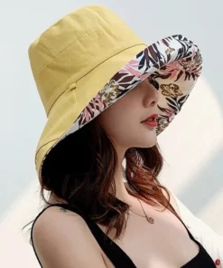 Wide Brim Cotton Summer Hat