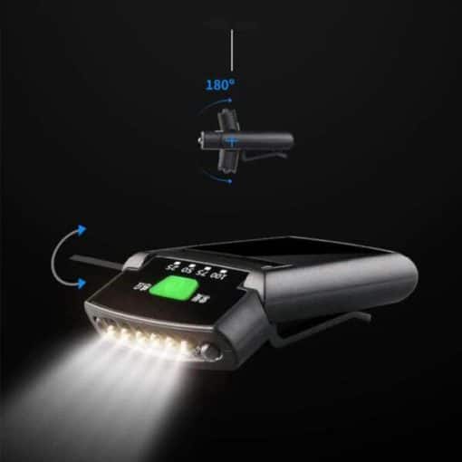 ML LOOK Clip On Cap LED Light