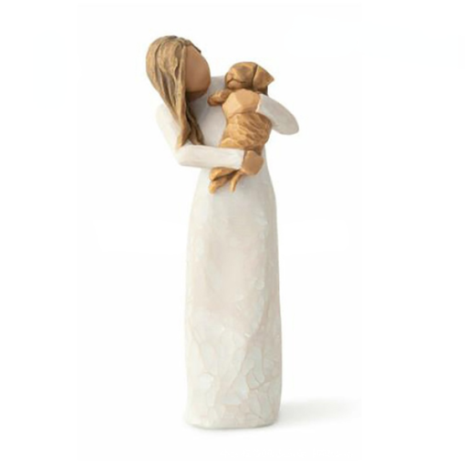 Mom and Son Figurine Home Ornament