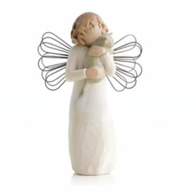 Mom and Son Figurine Home Ornament