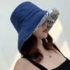 Wide Brim Cotton Summer Hat