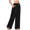 Women's Wide Leg Casual Loose Yoga Sweatpants Home Comfort Pajama Pants With Pockets