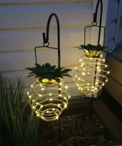 Solar Pineapple Lantern