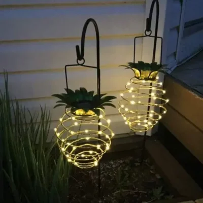 Solar Pineapple Lantern