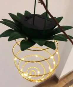 Solar Pineapple Lantern