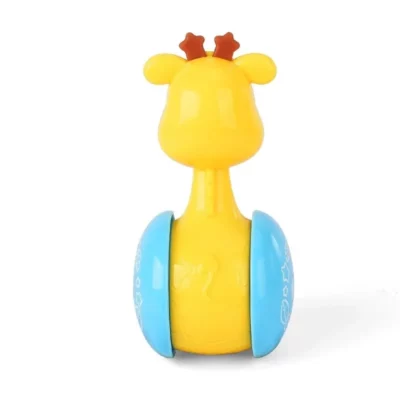 Sliding Deer Baby Tumbler Rattle Toy