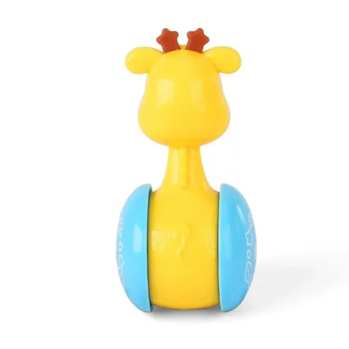 Sliding Deer Baby Tumbler Rattle Toy