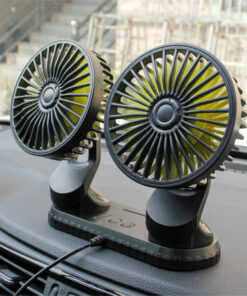 Double Cooling Car Fan