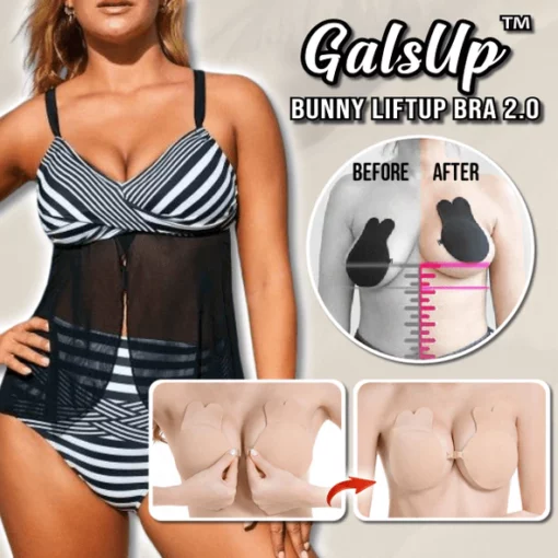 Bunny Lift Bra - Black