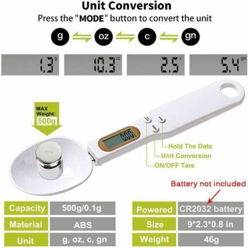 Electronic Measuring Spoon