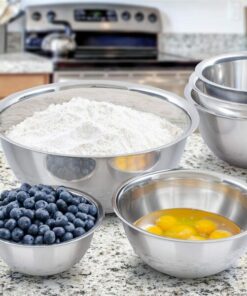 Stainless Steel Mixing Bowls (Set of 6)