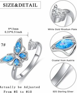 Butterfly Fidget Ring