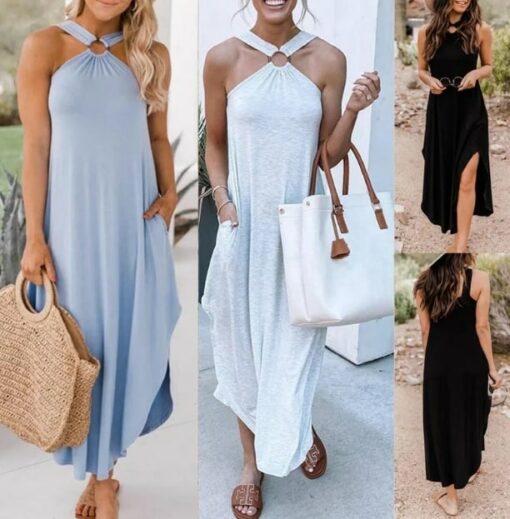 Miami Sunshine Maxi Dress