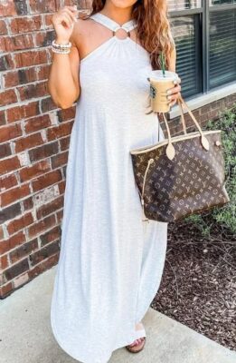 Miami Sunshine Maxi Dress