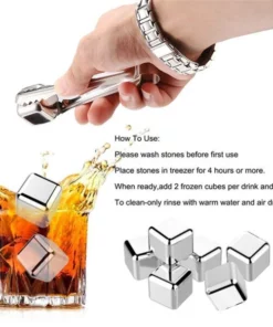 Stainless Steel Ice Coolers Cubes