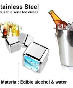 Stainless Steel Ice Coolers Cubes