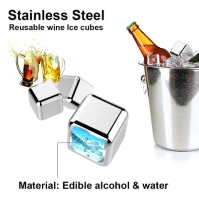 Stainless Steel Ice Coolers Cubes