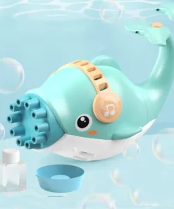 Ten-hole Dolphin Bubble Machine