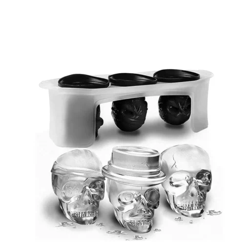 Clear Ice Skull Maker