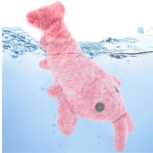 Electric Jumping Shrimp Cat Toy