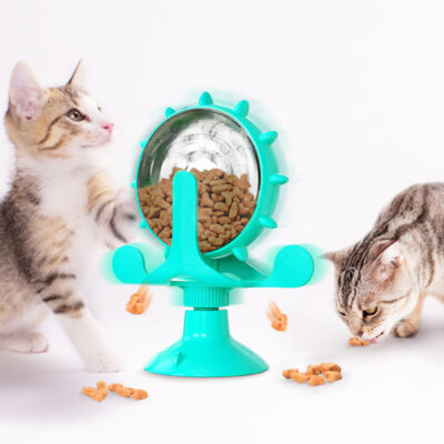 Pet Food Spinning Windmill