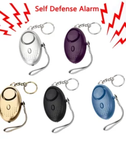 Metallic Personal Safety Alarm