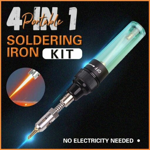 Multi-function Gas Soldering Iron Set