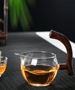 Magnetic Rotating Glass Teapot