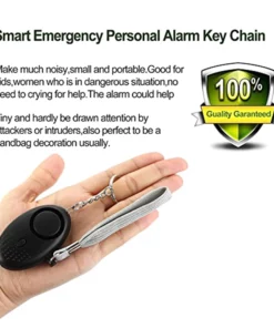 Metallic Personal Safety Alarm