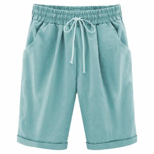 Elastic Waist Casual Comfy Summer Shorts