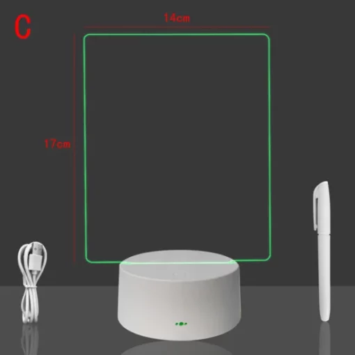 Rewritable Night Light Glow Board