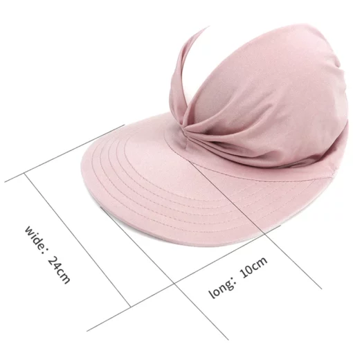 Anti-Ultraviolet Elastic Top Beach Hat