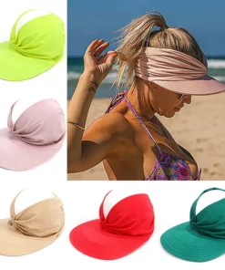 Anti-Ultraviolet Elastic Top Beach Hat