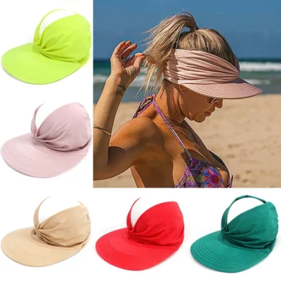 Anti-Ultraviolet Elastic Top Beach Hat