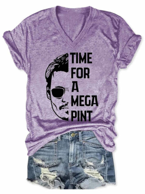 Time For A Mega Pint T Shirt