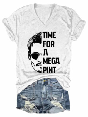 Time For A Mega Pint T Shirt