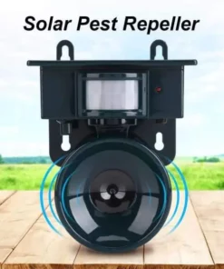 Solar Powered PIR Motion Sensor Bird Chaser