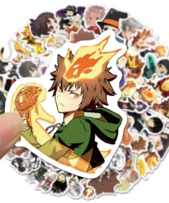 Anime Katekyo Hitman Reborn Decal Amber Sticker